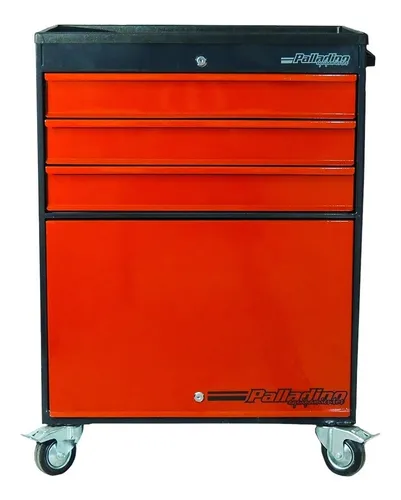 Mesa rodante 3 cajones y tapa corrediza