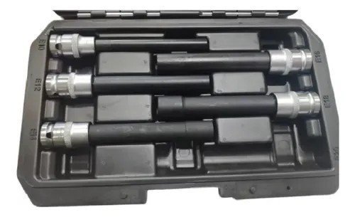 Tubos Extra Largos TORX 1/2" 5 Piezas