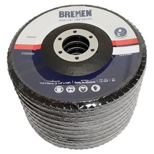 DISCO FLAP BREMEN 4-1/2" (ø115x22mm) OX. ALUMINIO - 060 [10 unid]