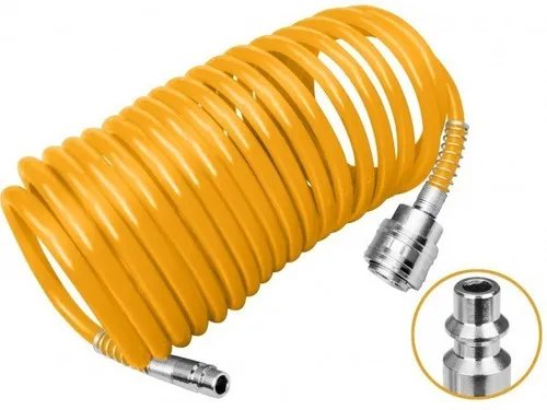 MANGUERA ESPIRAL AIRE PARA COMPRESOR 5/8 Mm X 10 M
