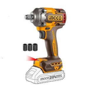 LLAVE DE IMPACTO 20V ENC.1/2" BRUSHLESS 400NM - SIN BAT. NI CARGADOR