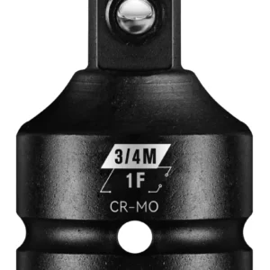 Adaptador NEGRO 3/4"H x 1"M