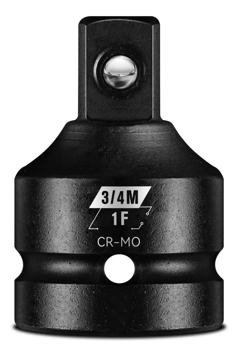 Adaptador NEGRO 3/4"H x 1"M