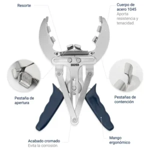 AUT PINZA COLOCADORA DE AROS 40-100MM