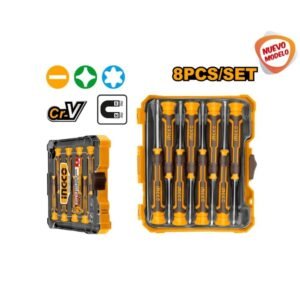 JUEGO 8 DESTORNILLADORES DE PRECISION