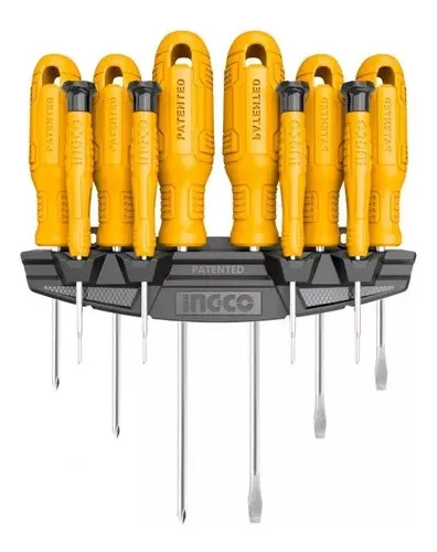 JUEGO DESTORNILLADORES 10 PIEZAS