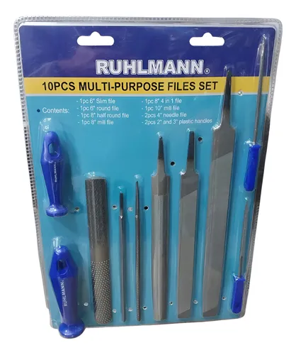 10PC LIMAS Y RASPA (MECANICO)