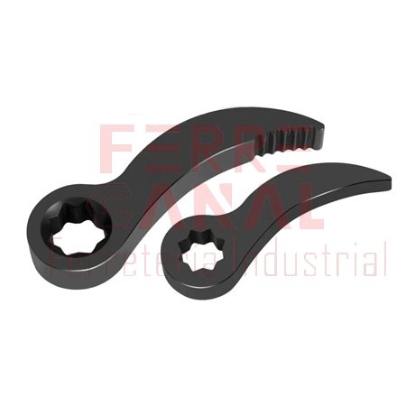 2PCS UÑAS DE PALANCA 76MM Y 95MM